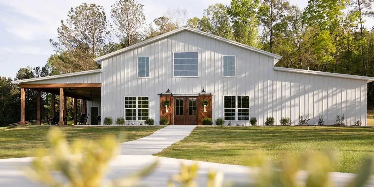 4T Vineyards wedding venue with vineyard rows and mountain views near Birmingham Alabama