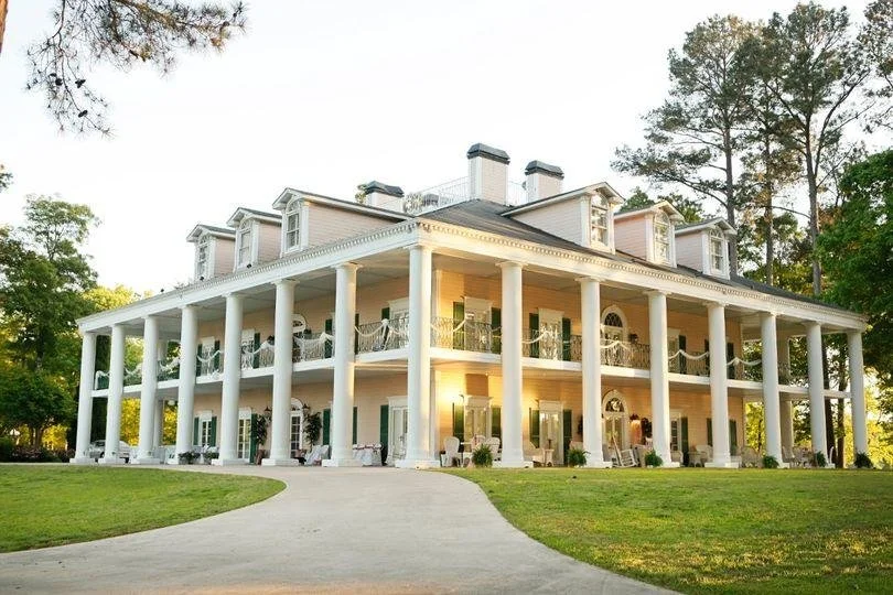 Oak Island Mansion wedding venue with historic mansion, lakeside views, and formal grounds