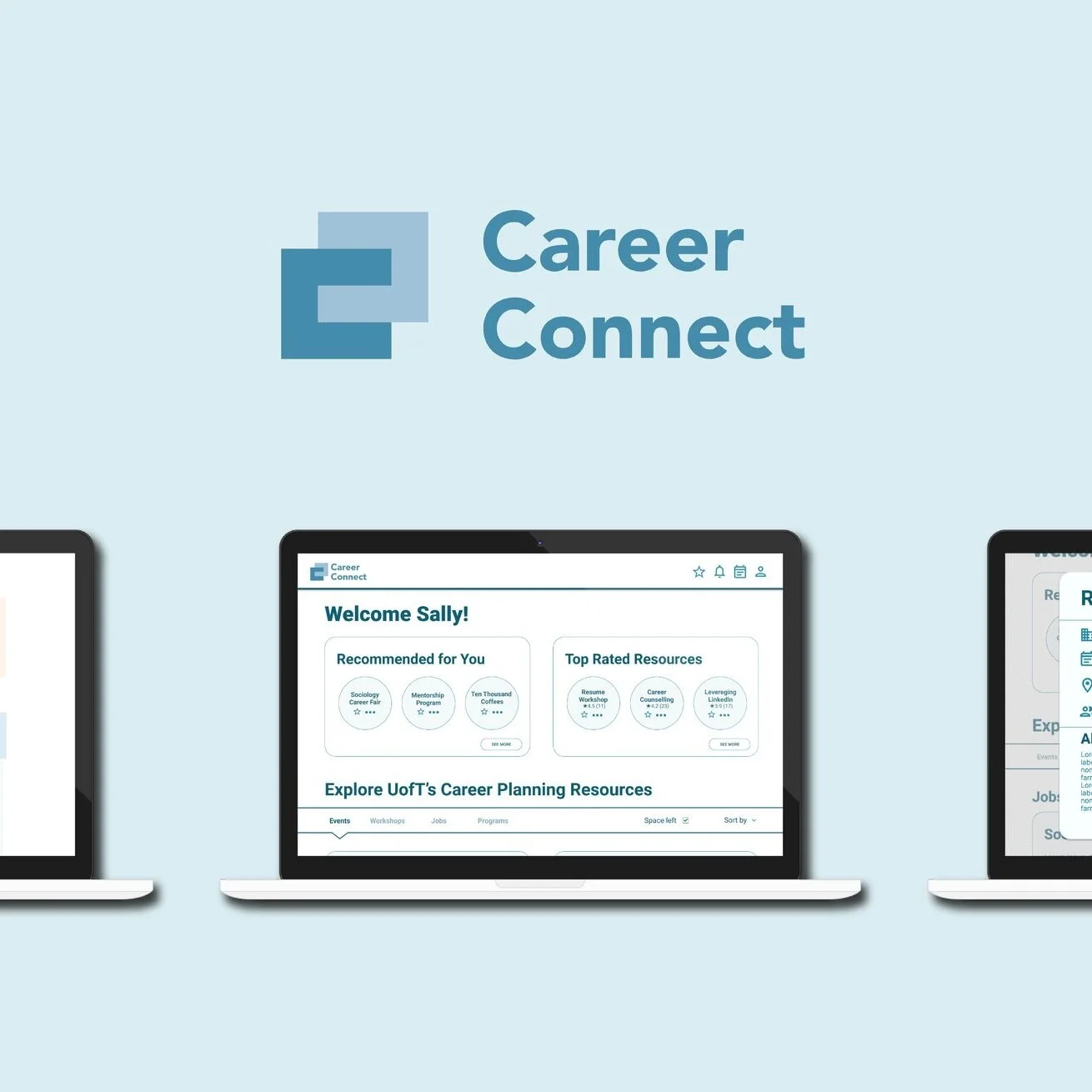 [School project] Career Connect Web-app for UofT Students