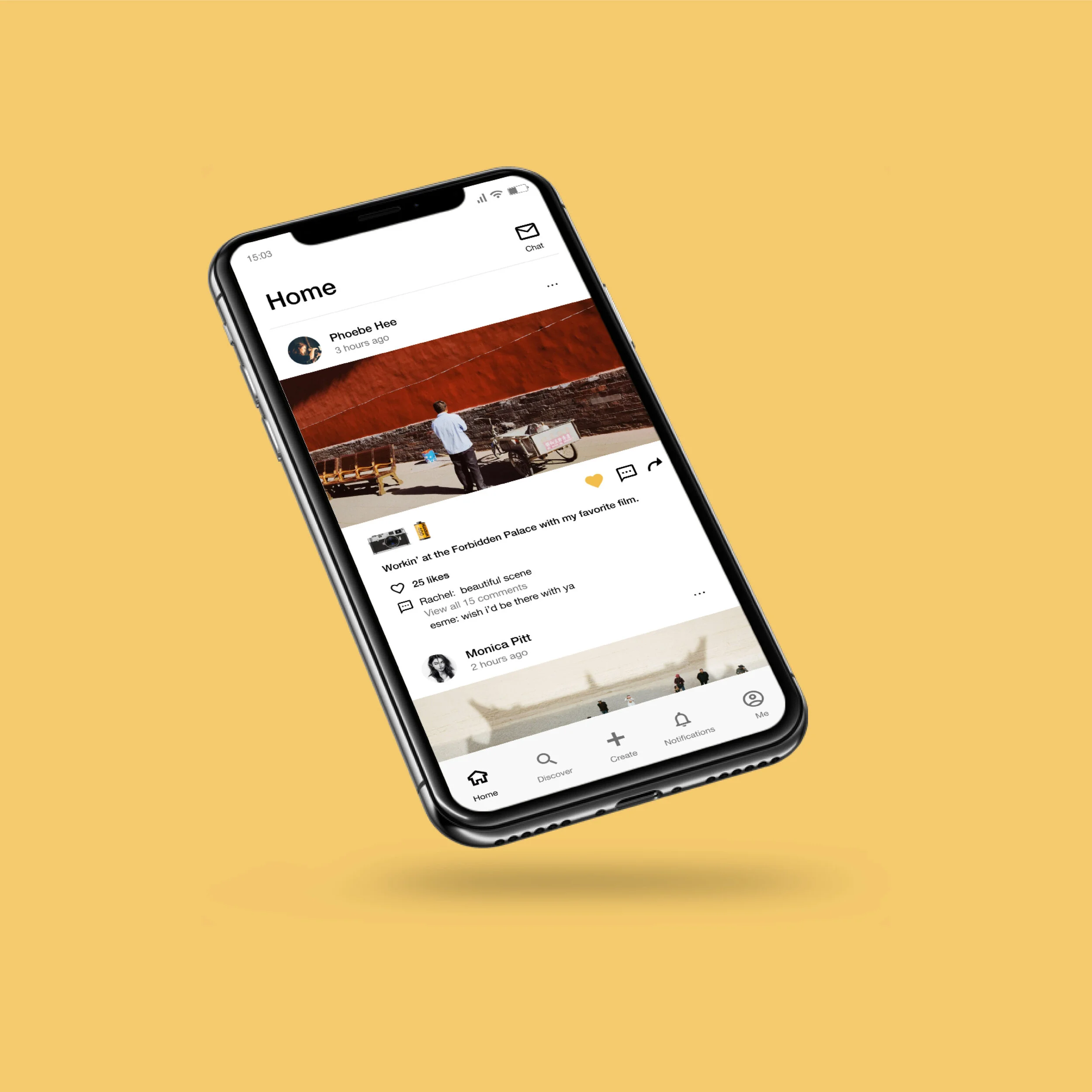 [School project] FM35 film photography App 