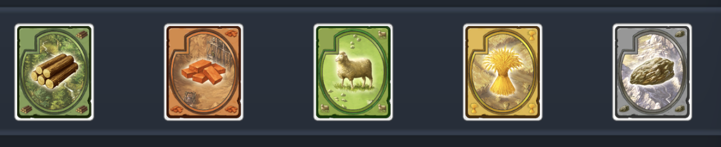 Resource cards