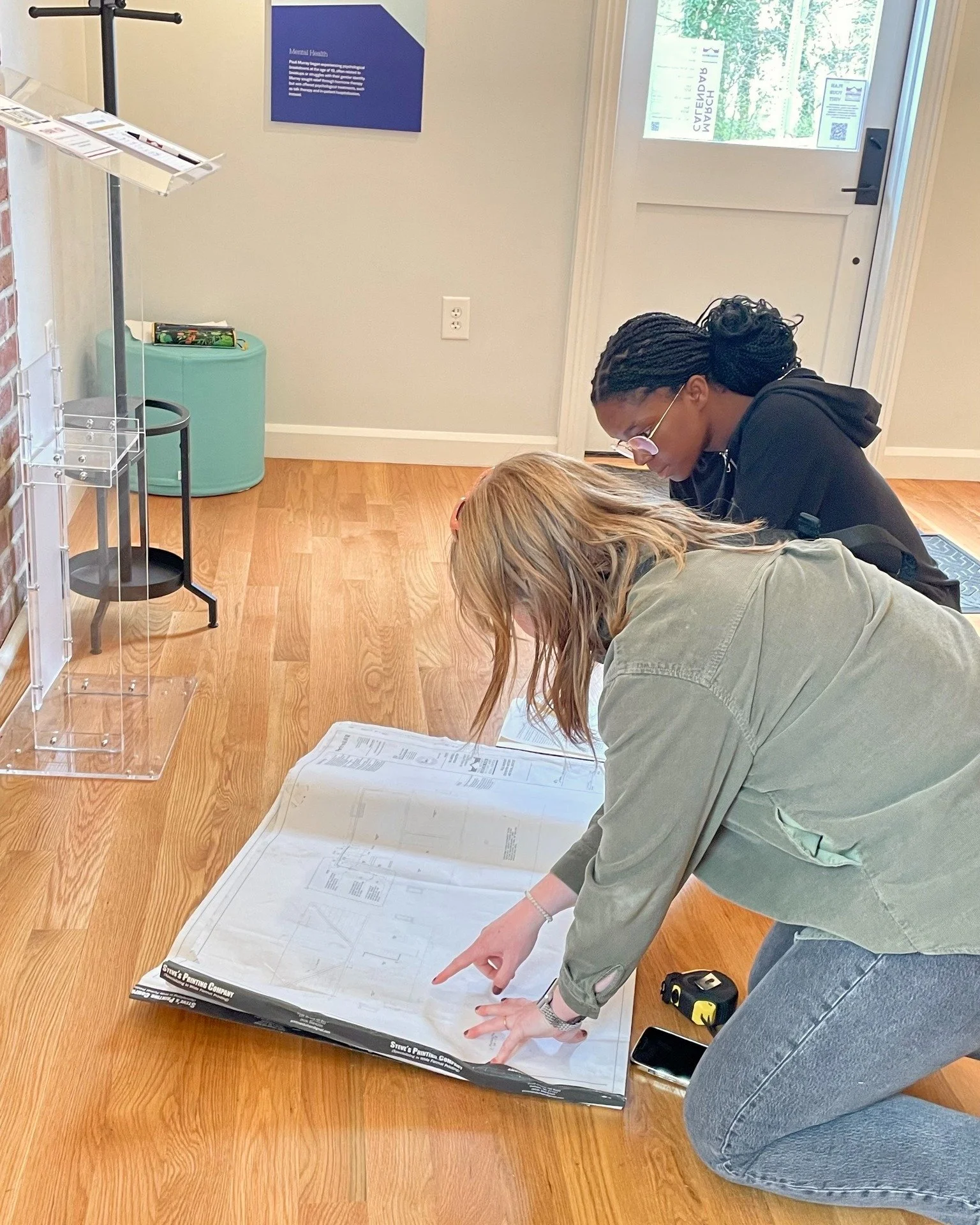 Blueprints, history, and big ideas! 🏡📜

Shoutout to @preservationdurham  for visiting us yesterday to explore Pauli Murray&rsquo;s childhood home and dig into the blueprints behind this historic space.

Moments like this remind us how important it 