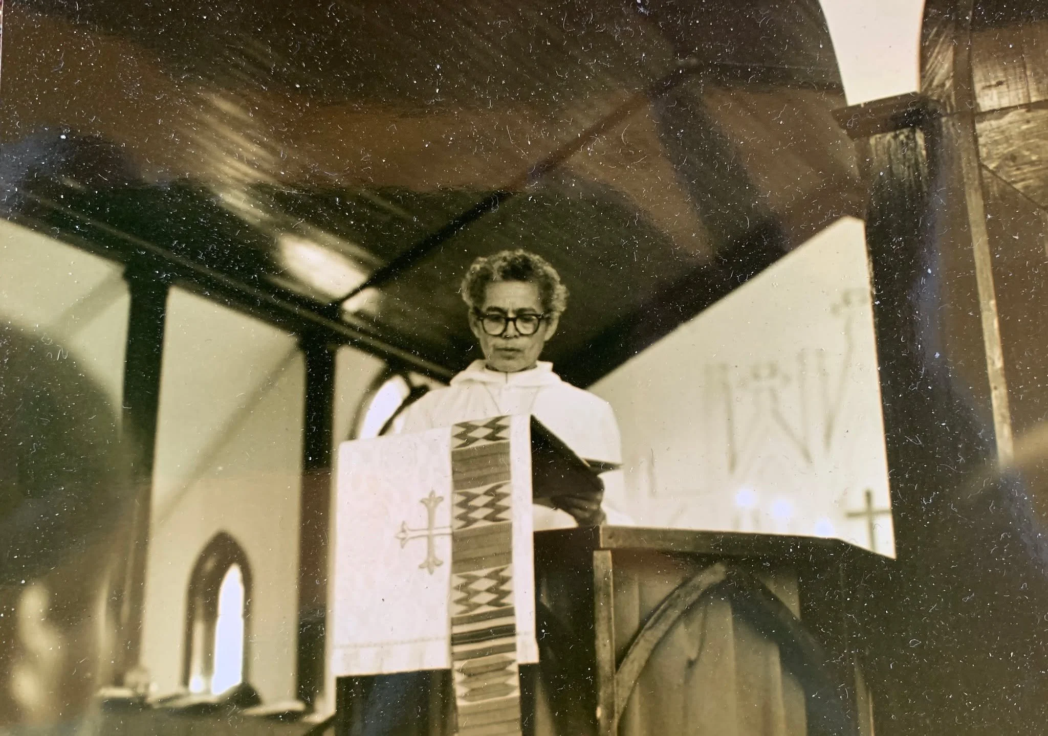 "The lesson of the cross is that the battle does not end with the crucifixion. From the agony of the cross came the Christian faith, for the crucifixion and the resurrection are part of one inseparable event." - The Rev. Dr. Pauli Murray, s