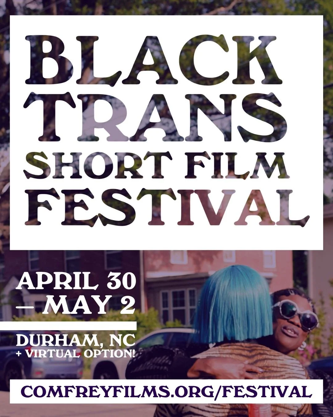 We&rsquo;re proud to partner with Comfrey Films for the Black Trans Short Film Festival&mdash;an inspiring celebration of bold, culture-shifting films by Black trans, gender non-conforming, and intersex filmmakers.

Register for free to join us at th
