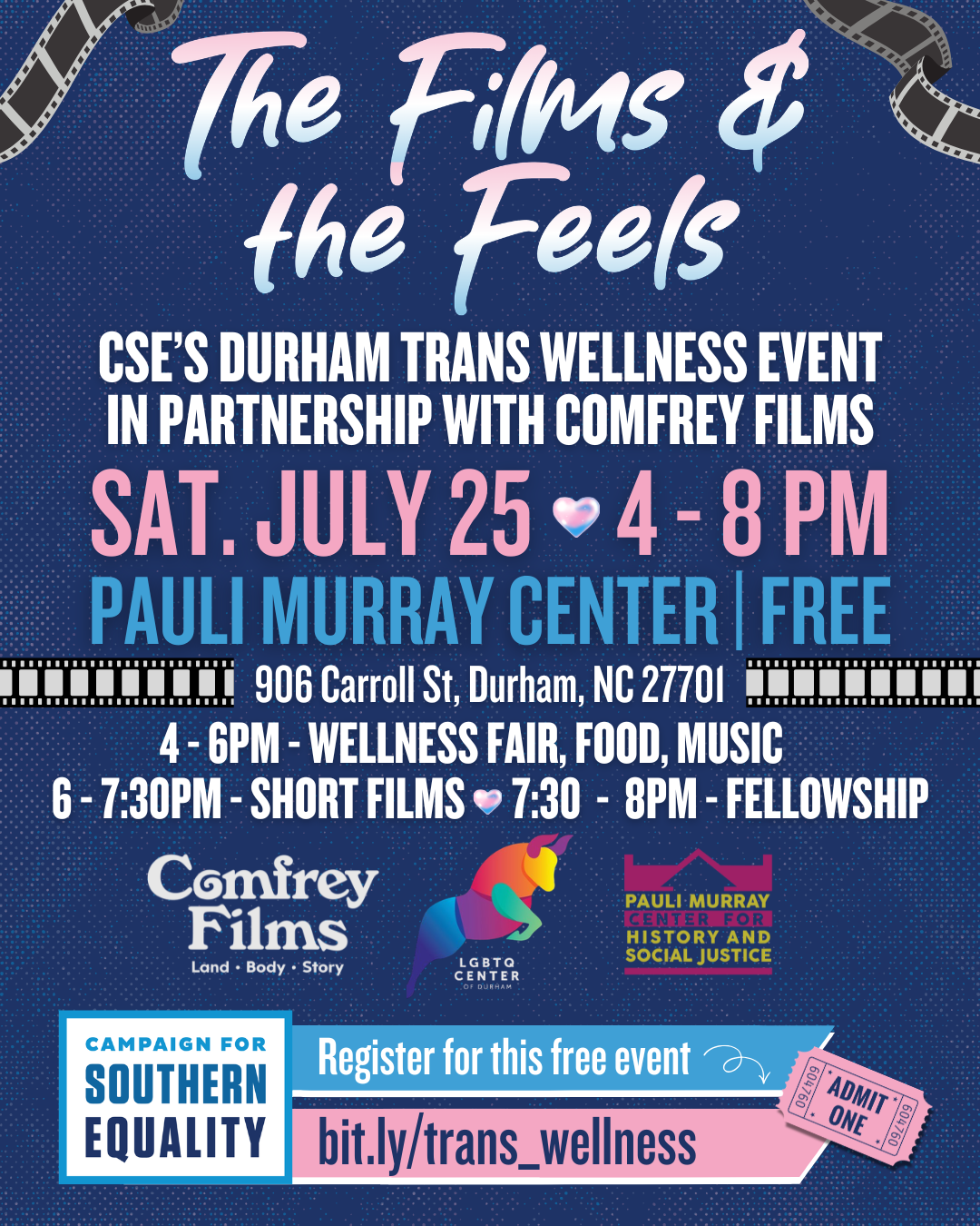 The Films & the Feels: Trans Wellness Event