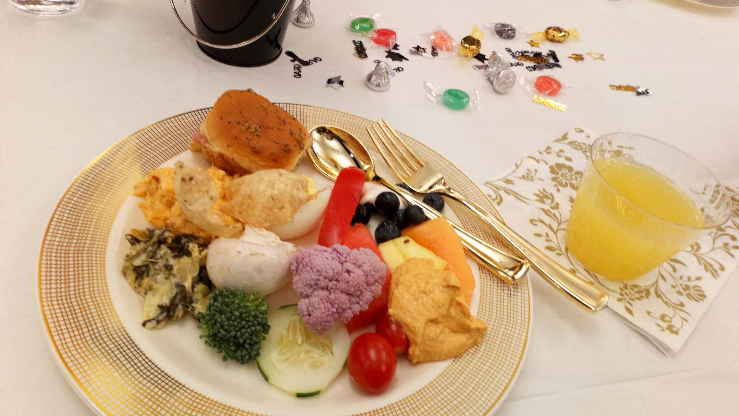 Graduate Luncheon Food plate.JPG