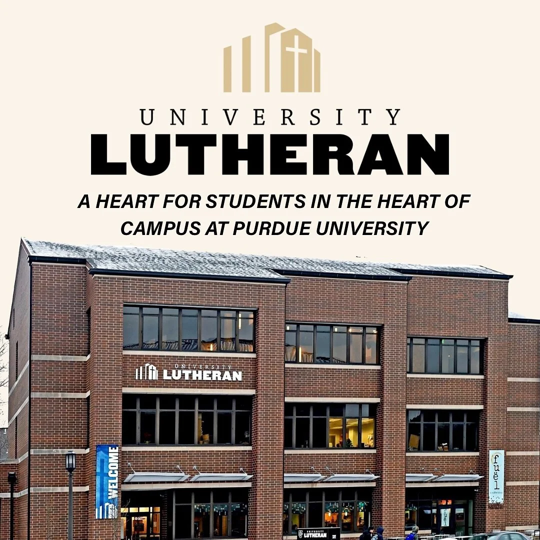 Welcome to University Lutheran Church (ULu) at Purdue University, a heart for students in the heart of campus! 💛🖤

We are so excited to welcome students back to campus in just over a week! Scroll our slides to see what we&rsquo;ve got during Welcom