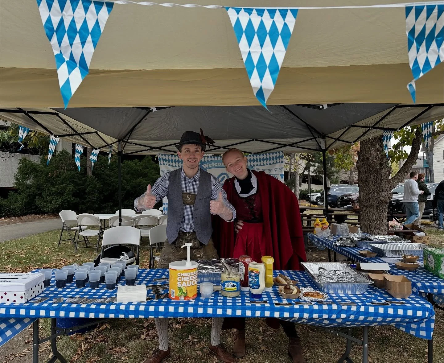 Oktoberfest 2025 was a success! Thank you to all those who braved the cold and helped us share about ULu to the Purdue community and pass out free brats, pretzels, root beer for those headed to the game! Our volunteers help keep ULu running &amp; we 