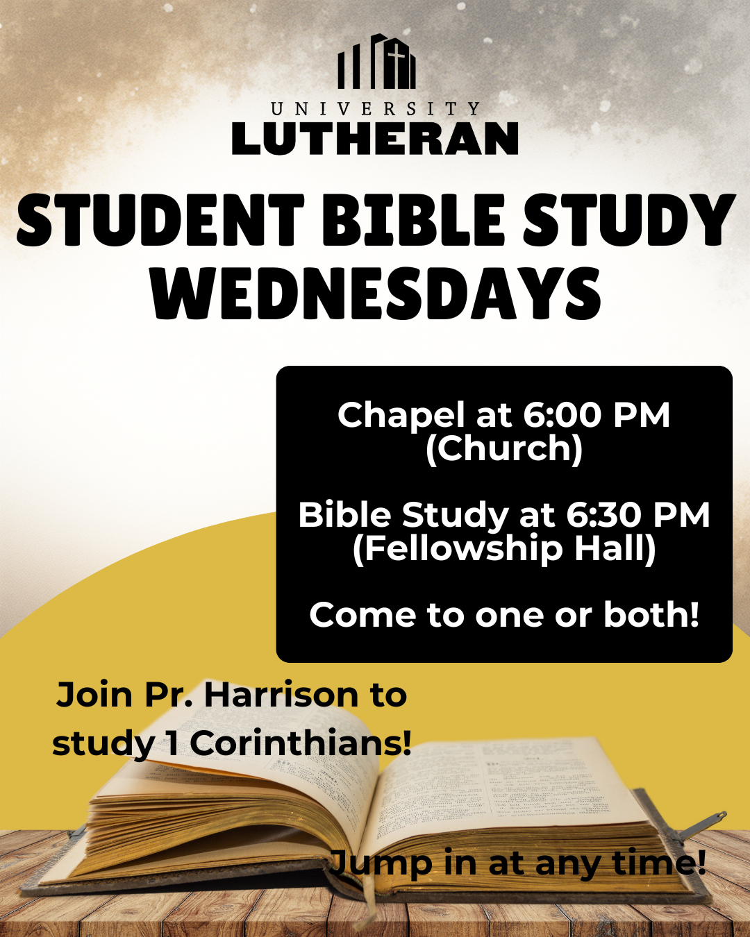 Student Bible Study Wednesdays Spring 2026.png