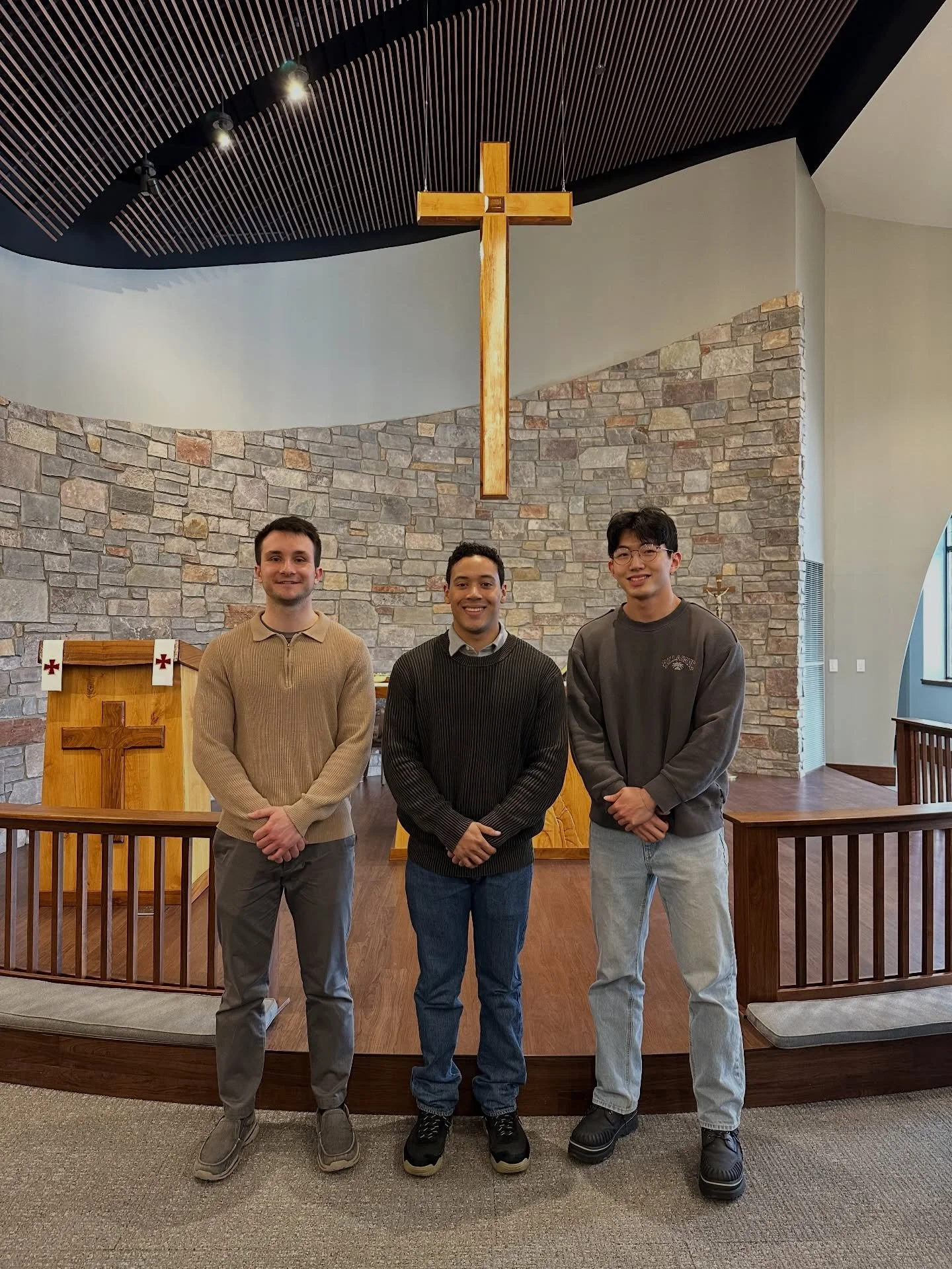 On December 14th, we welcomed Nathan Halder, Eren Ulke, and Sunny Yoon into our church body with the Rite of Holy Confirmation! These 3 students underwent catechesis with Pastor DeBlieck in our &ldquo;What Do Lutherans Believe?&rdquo; class. We give 