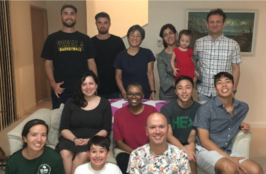 Dan Stringer and graduate students