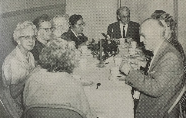 Golden Years, birthday table, 1967