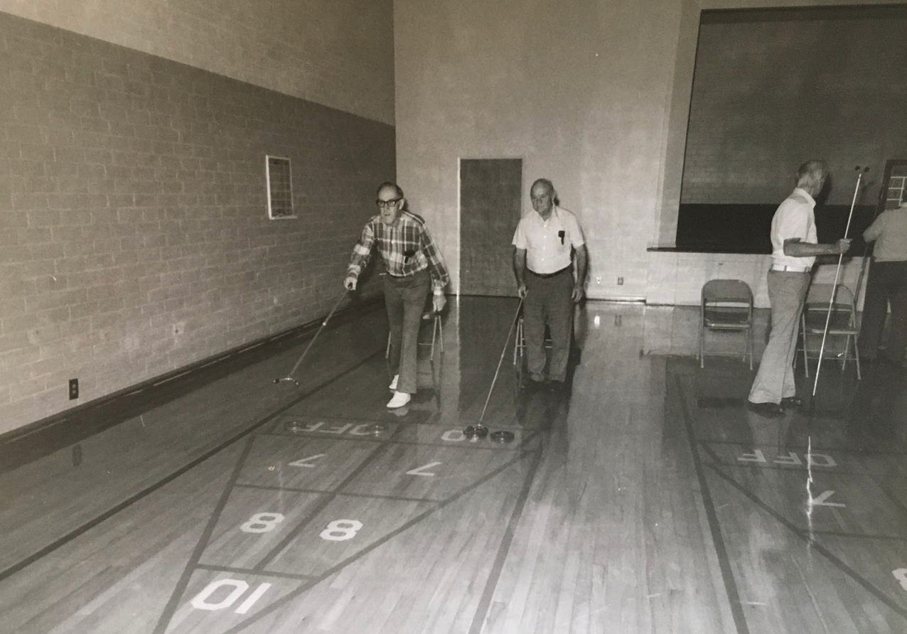 Golden Years, shuffleboard, ~1969