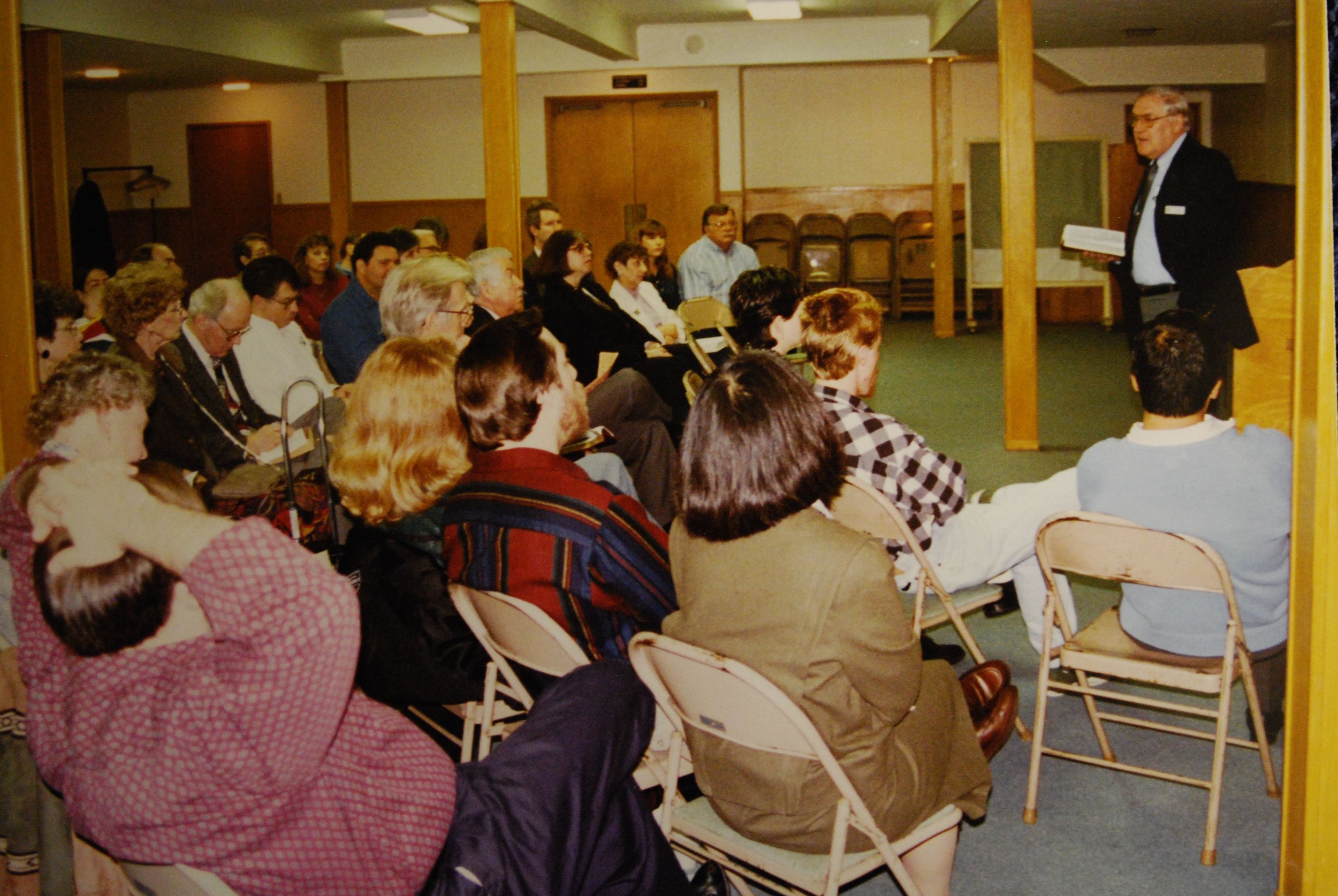 Adult class, Chuck Kraft teaching, 1995