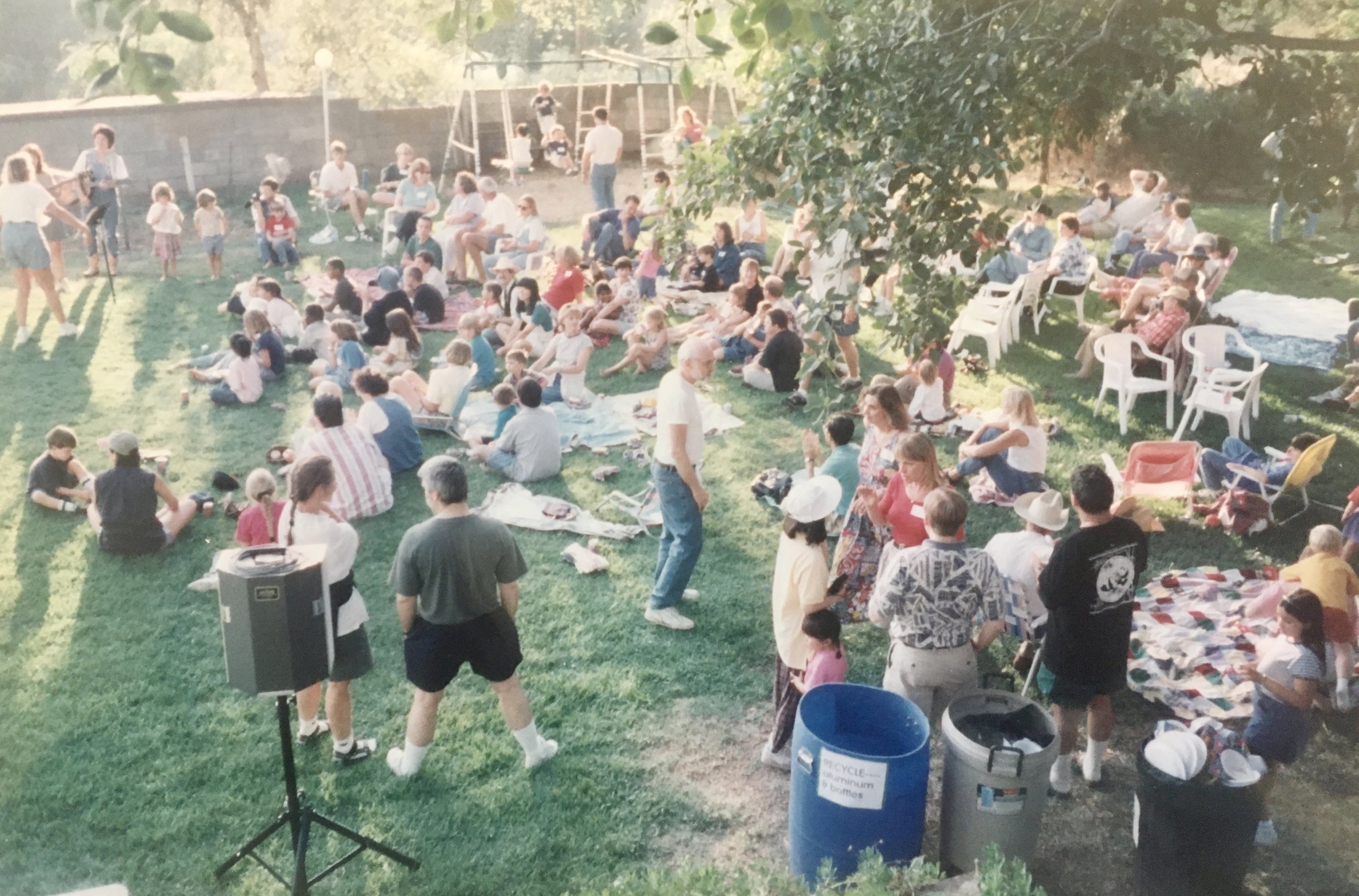 All-church picnic, 1990s