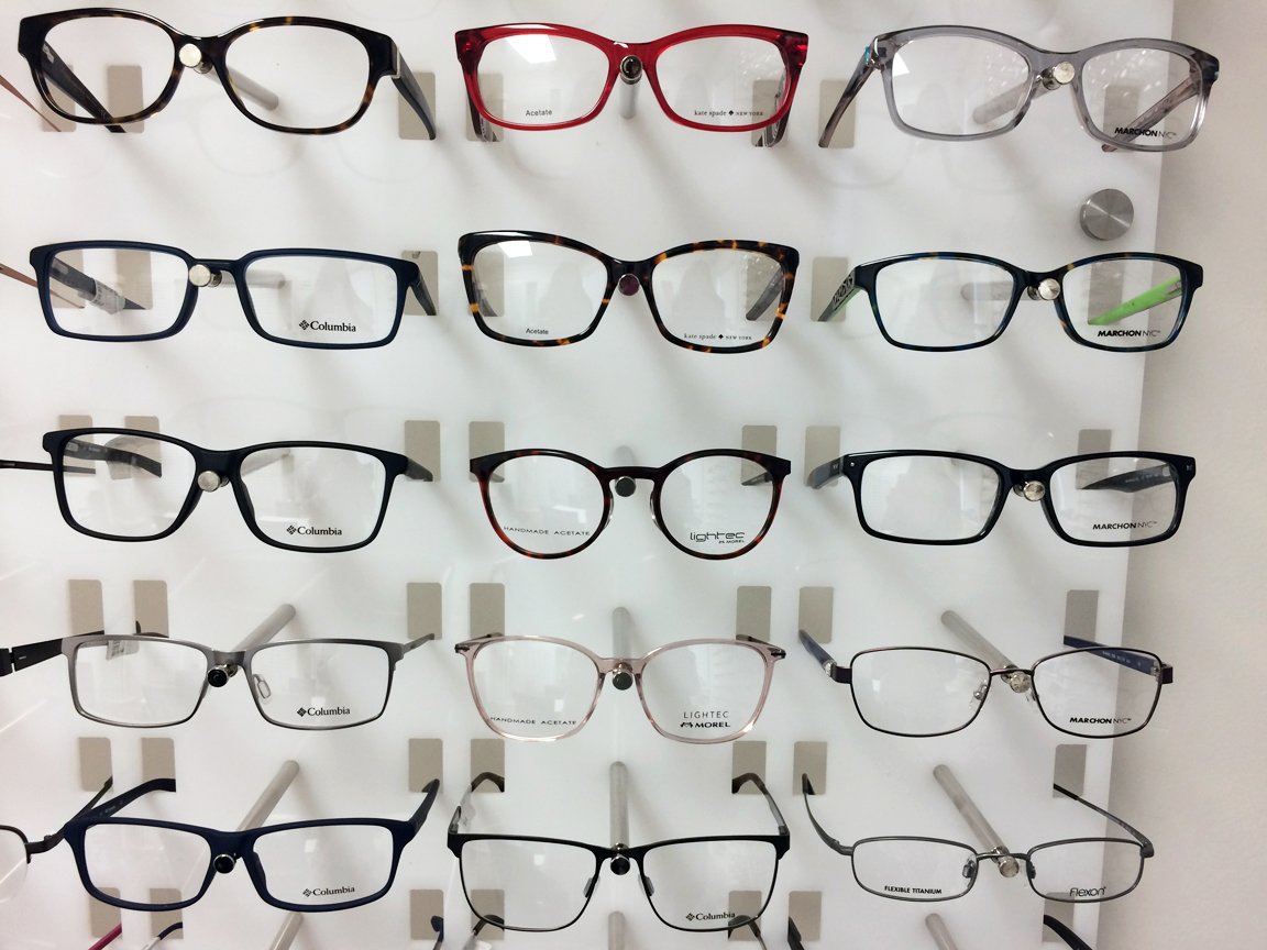 Wide variety of eyeglasses.jpg