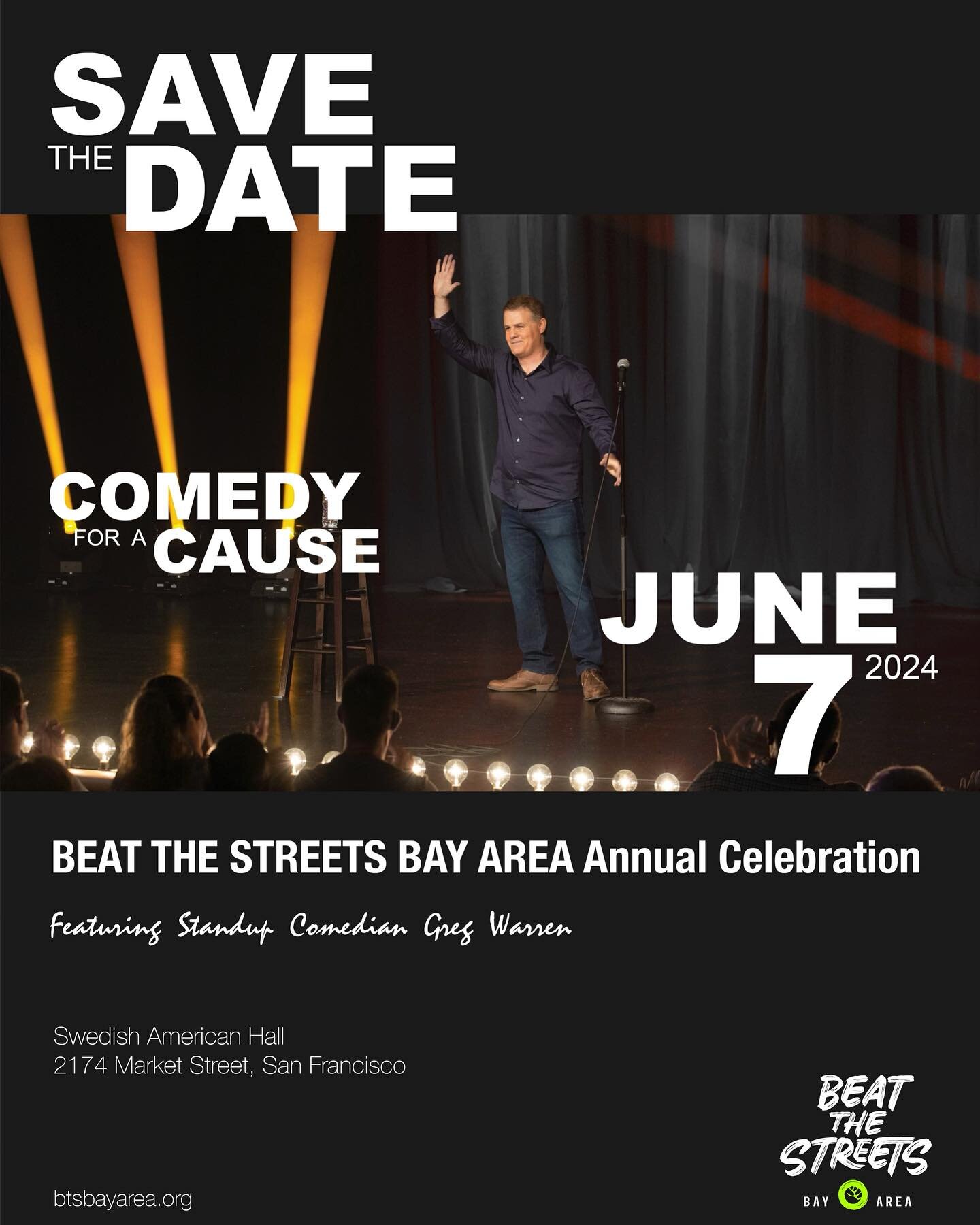Mark your calendars for our Annual Celebration where laughter takes center stage! It's Comedy For A Cause with @grockwarren that'll have you rolling on the floor &ndash; no pins required, just plenty of chuckles guaranteed!

On 𝗝𝘂𝗻𝗲 𝟳𝘁𝗵 𝟮𝟬𝟮