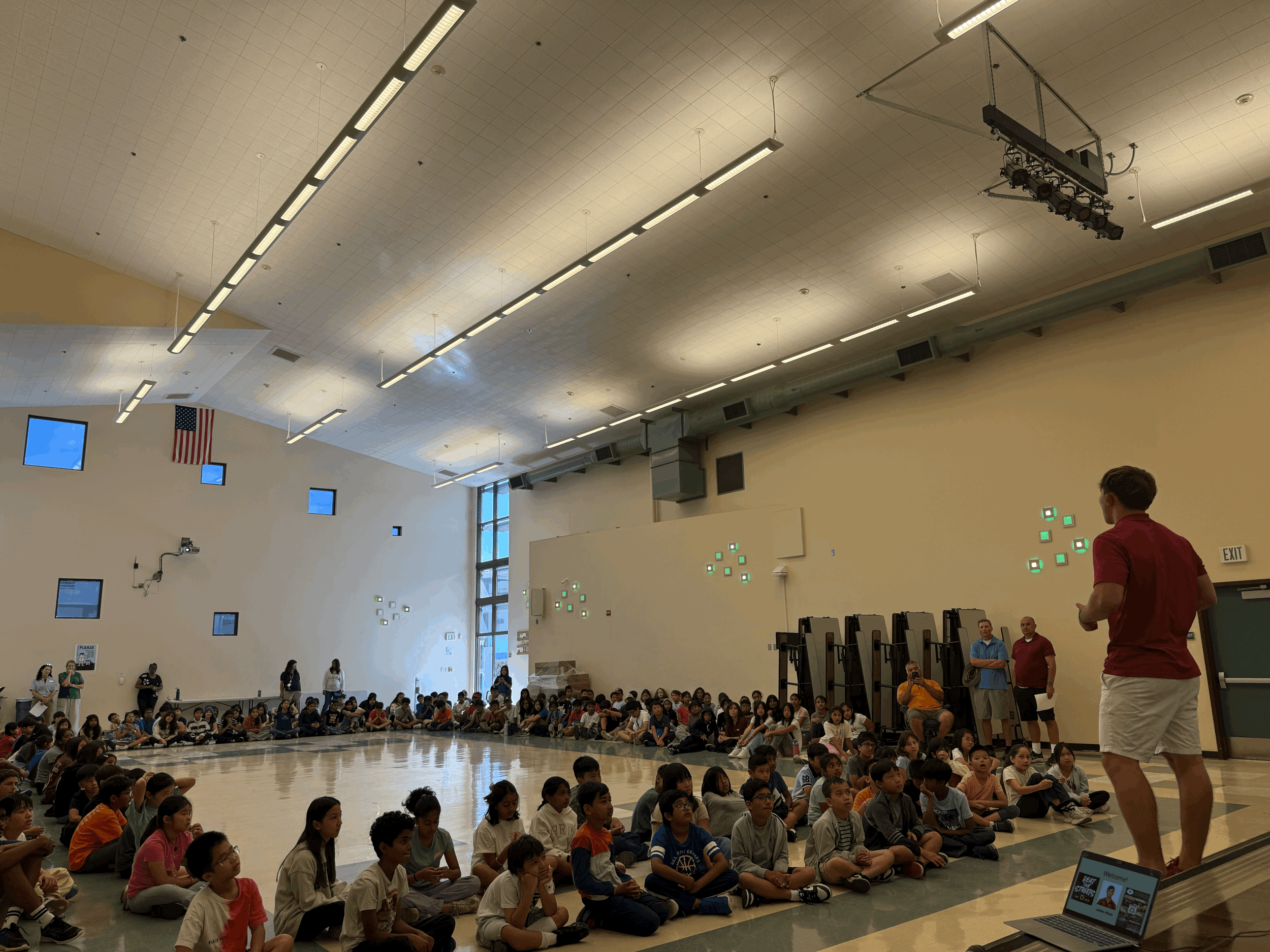 Evergreen Students Bring the Energy: 2025 South Bay Elementary League Kicks Off!
