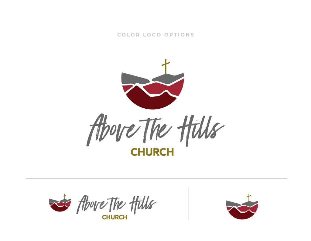 Above the Hills Logo Options
