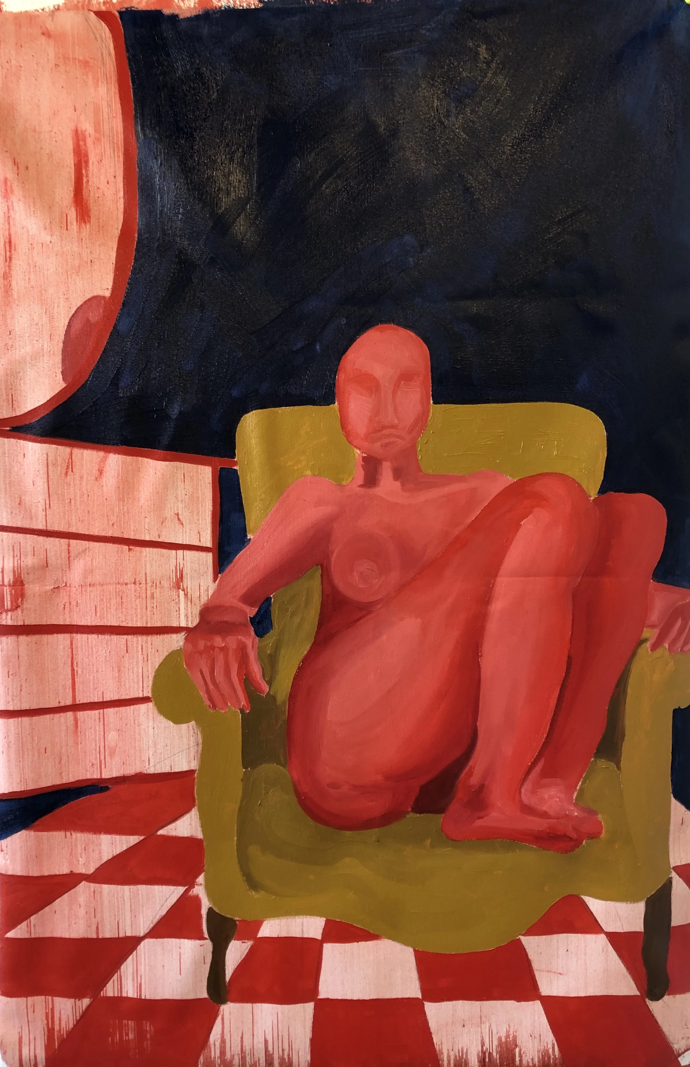 untitled orange lady oil on canvas.jpg