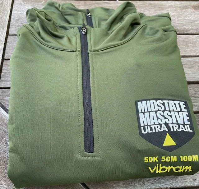 2025 Men's Midstate Massive Race Shirt: Medium 1/4 Zip Pullover