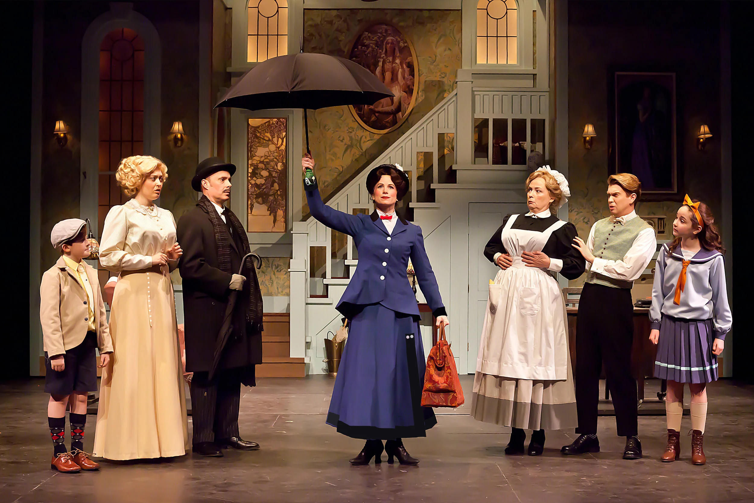 (Neptune Theatre, Mary Poppins *Merritt Award for Outstanding Costume Design. Set Geofry Dinwiddie | LX Renee Brode | WRD Sean Mulcahy) photo by Timothy Richards