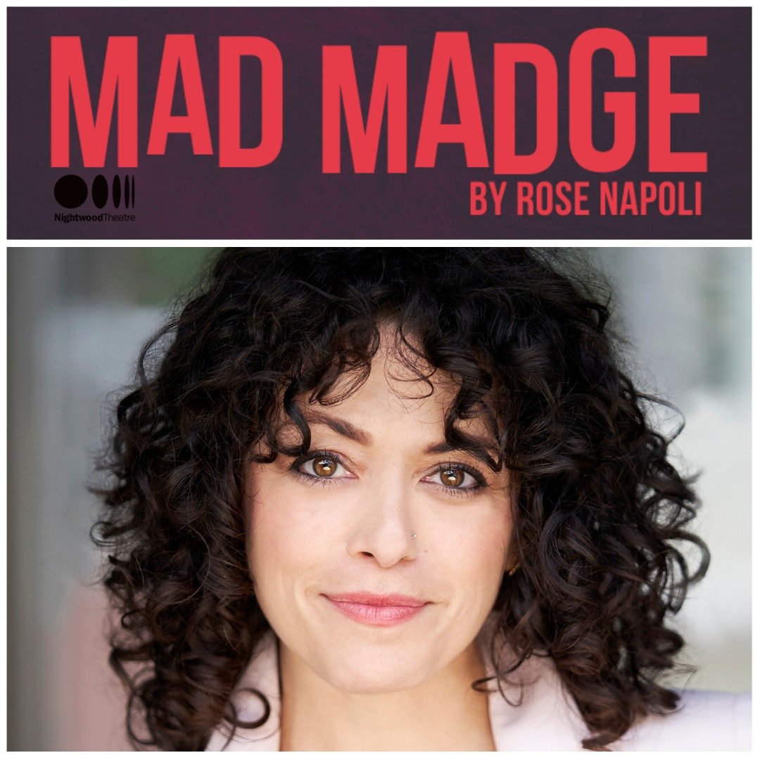 A Jill-of-all-Trades. A mistress of none. Jane Austen and Tina Fey showcased in one. Opening tonight at @thetheatrecentre: Mad Madge. A @nightwoodtheat production in association with @video_cabaret. Wishing a Happy Opening to our very own Rose Napoli