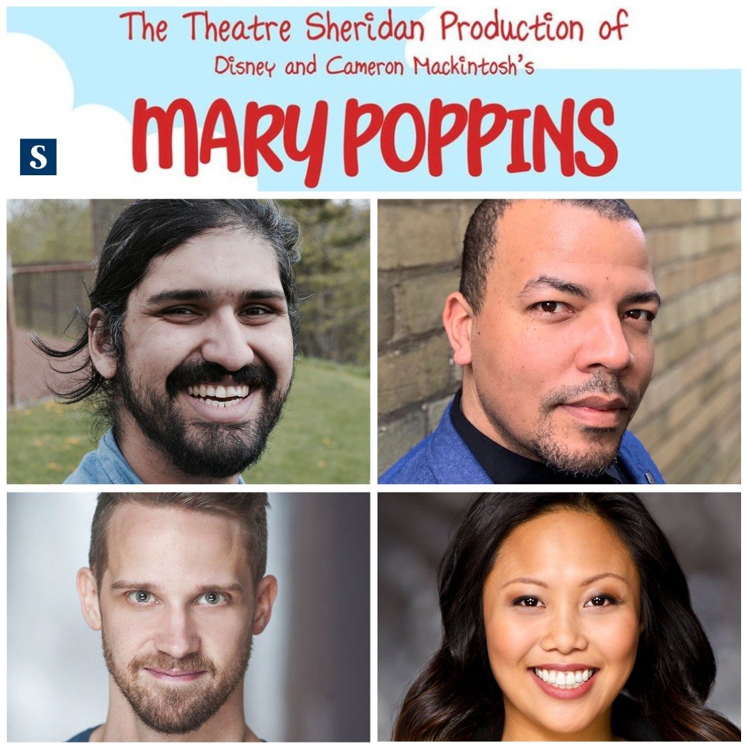 Get ready for a magical adventure! @theatresheridan presents Mary Poppins. Congratulations to our very own Logan Raju Cracknell, Ray Hogg, Adam Sergison, Genny Sermonia on their Opening!