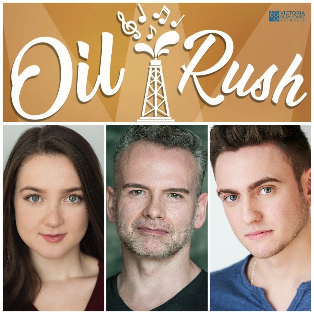 In celebration of the town's 150th anniversary, Oil Rush opens today at the @victoriaplayhousepetrolia, paying tribute to Petrolia's enduring legacy. Wishing our very own Emily Masukevitch, Curtis Sullivan and Seth Zosky a very Happy Opening!