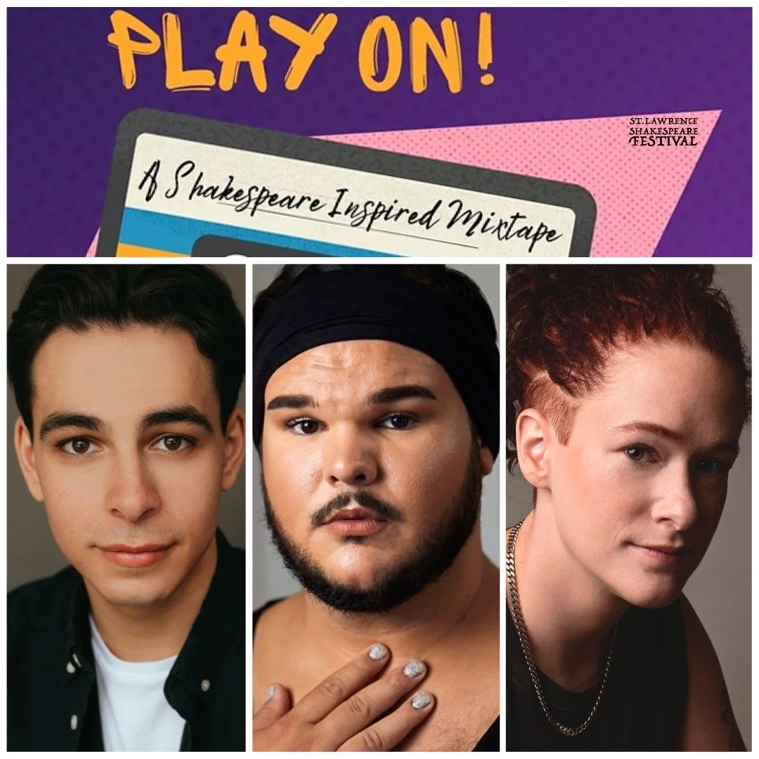 Shakespeare meets the beat at @slsfprescott's opening of Play On! A Shakespeare Inspired Mixtape. Happy Opening to our very own Luciano Decicco, Jacob MacInnis and Jade McLeod! Congrats all!