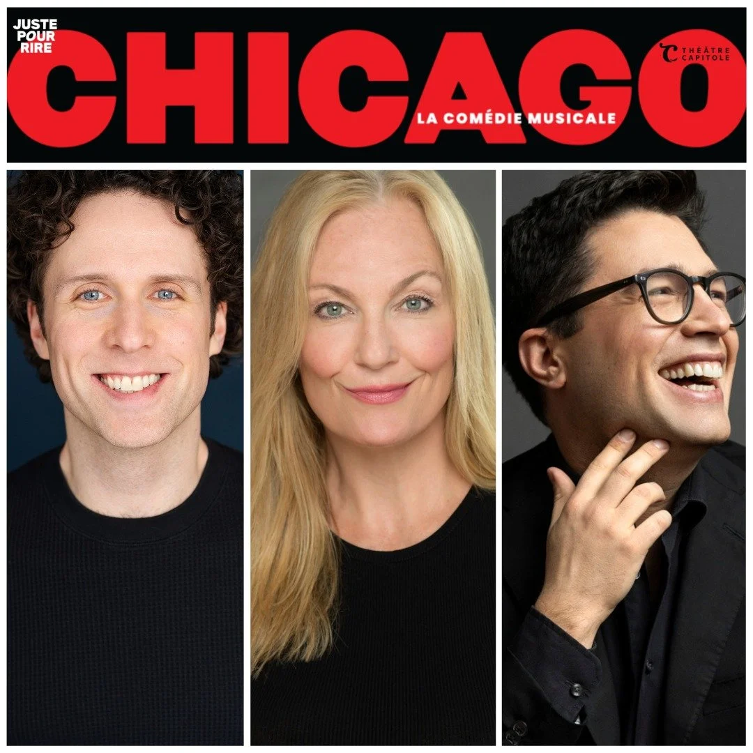 Heading to the @theatre.capitole for the Just for Laughs Quebec Festival, Chicago has it's second opening! Congratulations to our very own Chris Barillaro, Terra MacLeod and David Terriault!