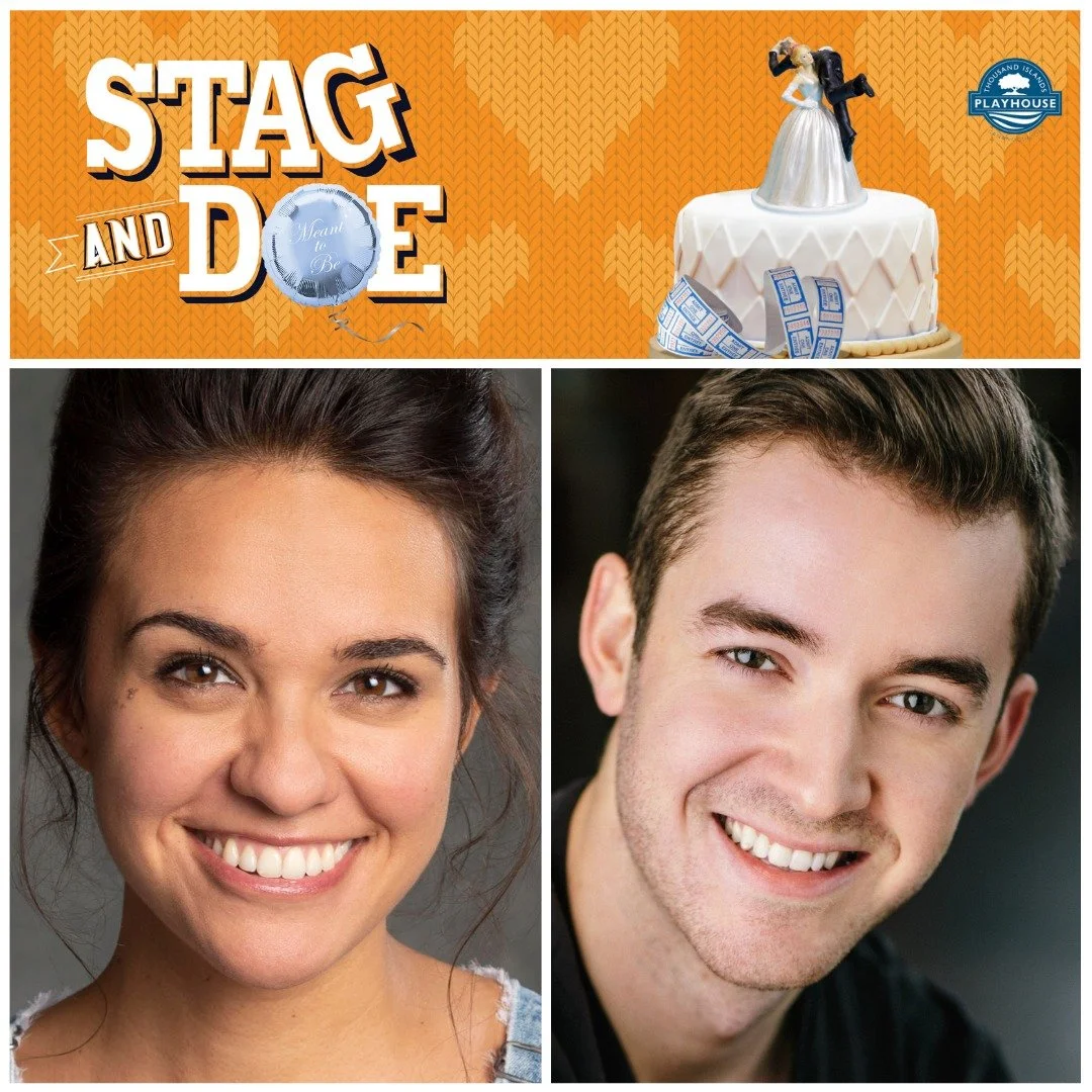 Join in on the prenuptial tradition at @thousandislandsplayhouse's opening of Stag and Doe! Happy Opening to our very own Emily Lukasik and Sayer Roberts! Congratulations!
