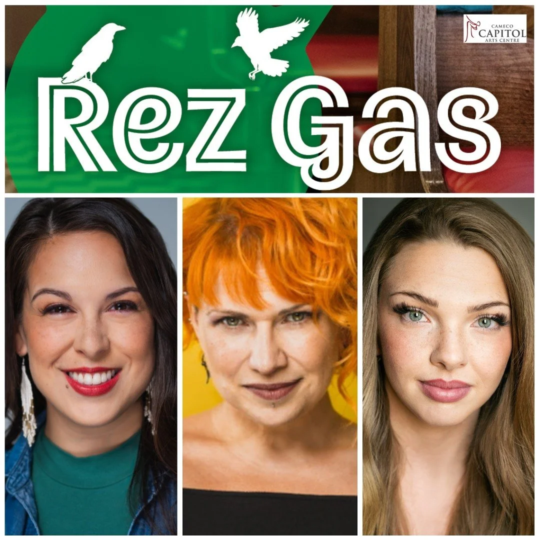 A world premiere of a musical about discovering home. Rez Gas opens today at @capitoltheatreporthope. Wishing our very own Michelle Bardach, Sarah Richardson and Emma Rudy a very Happy Opening! Congrats all!
