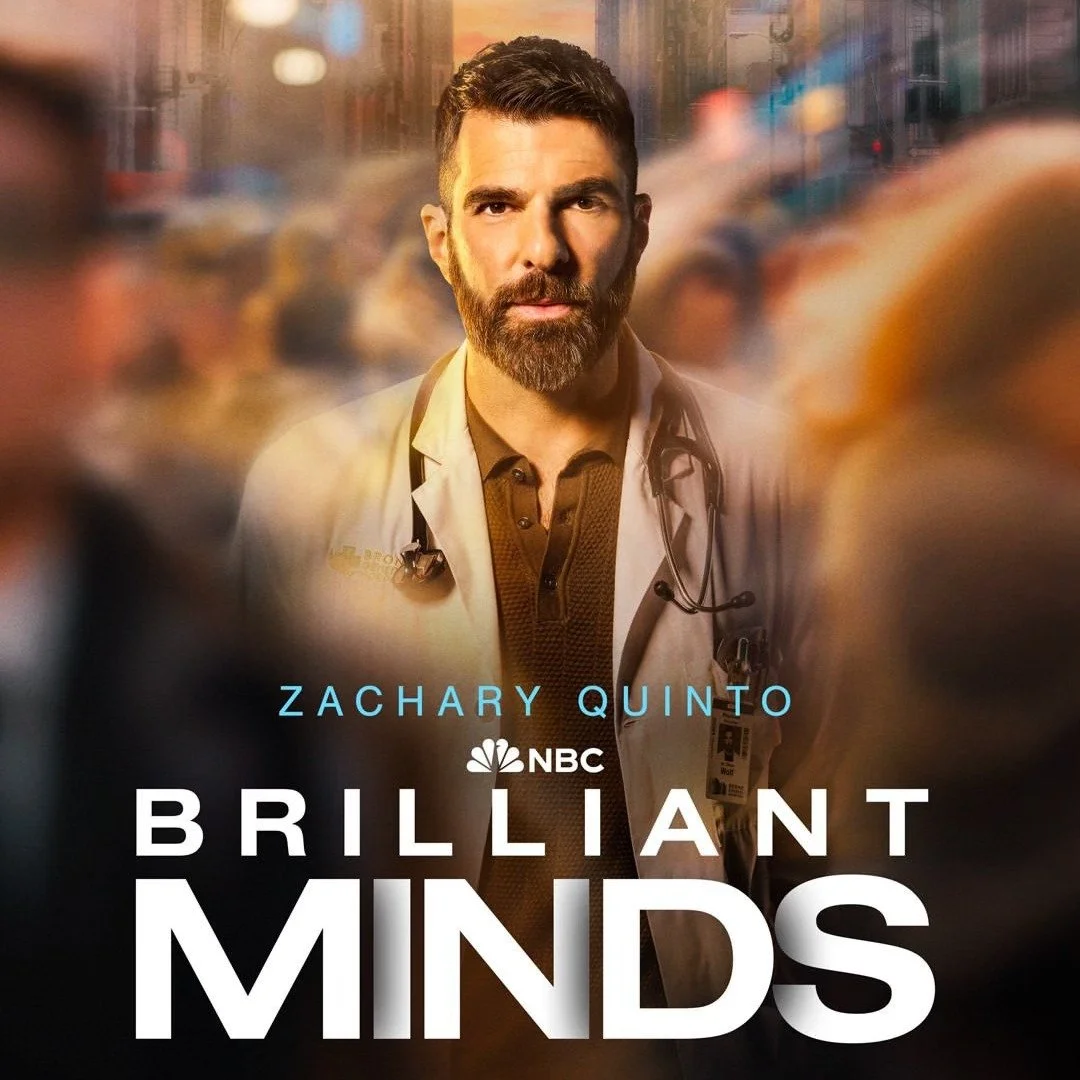 Brilliant Minds is back on @Peacock for Season 2! We&rsquo;re excited to lots of Talent House faces in the upcoming season, premiering tonight on @NBC at 10 p.m. ET. New episodes will stream on Peacock the day after they air.