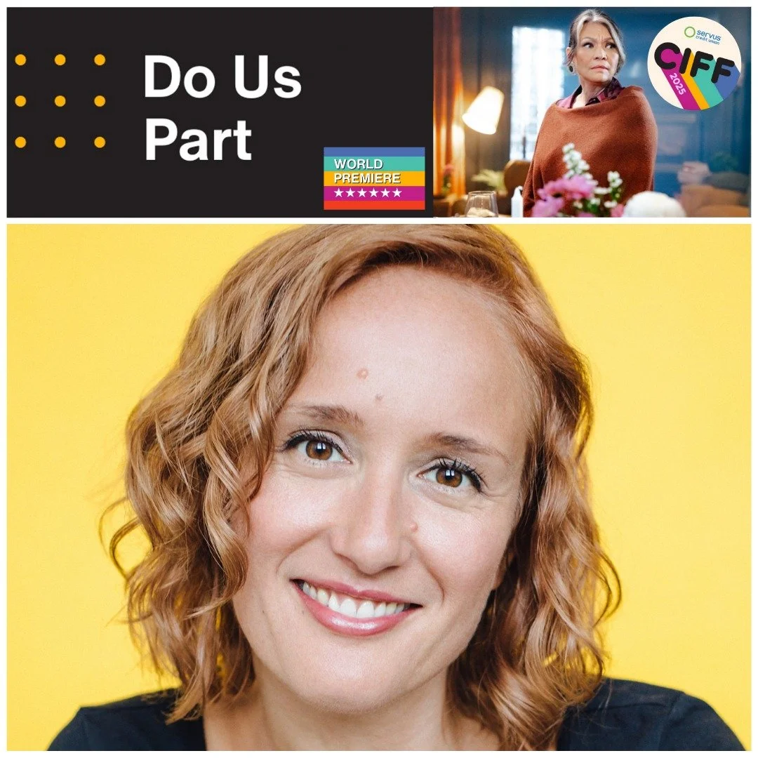 With her film directorial debut, witness the direction of our very own Clare Preuss at the screening of DO US PART. This world premiere is a part of the Calgary International Film Festival @ciffcalgary. We are so excited to see Clare's work light up 
