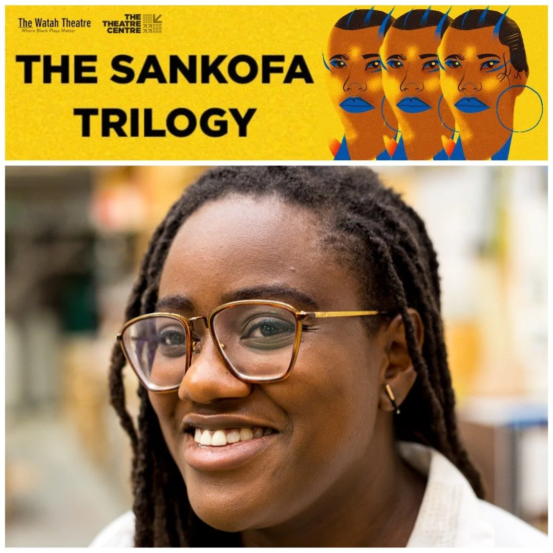 With set design by our very own Rachel Forbes, The Watah Theatre and @thetheatrecentre's The Sankofa Trilogy opens today! Congratulations and Happy Opening, Rachel!