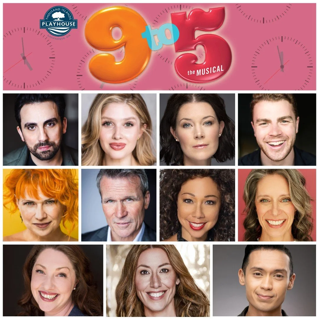 Tumble out of bed and stumble to the opening of @thousandislandsplayhouse's 9 to 5 the Musical! Happy Opening to our very own Darren Burkett, Kelly Holiff, Makayla Moore, Drew Plummer, Sarah Richardson, Kent Sheridan, Louise St. Cyr, Cailin Stadnyk, 