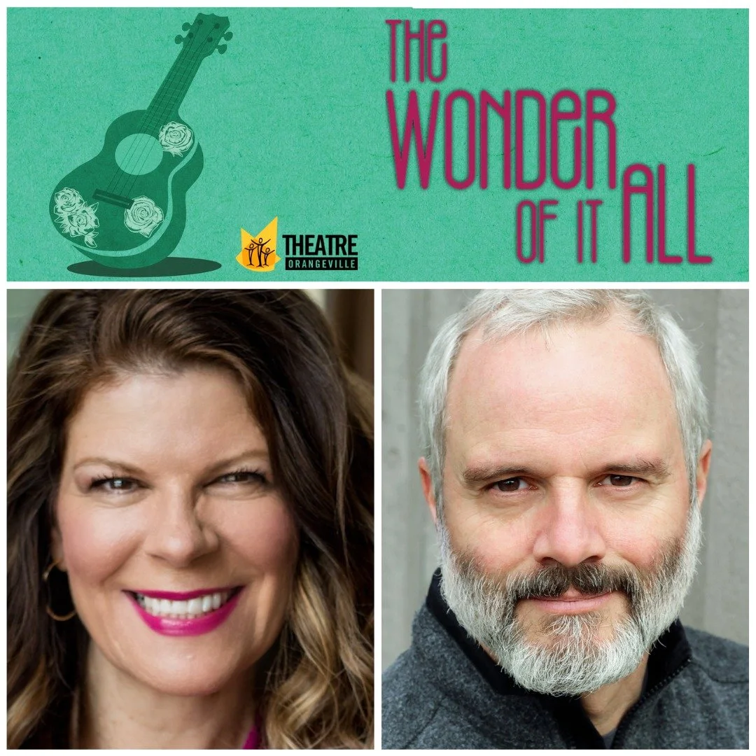 World Premiere Alert: The Wonder of it All opens today at @theatreorangeville! A very Happy Opening to our own Monique Lund and Mark Weatherley! Congrats you two!