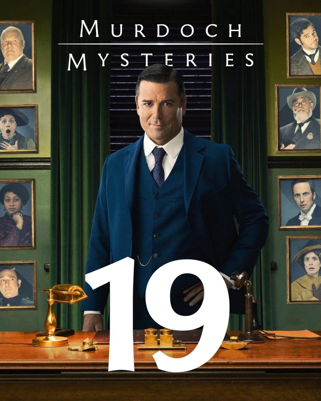 Season 19 of Murdoch Mysteries @cbcmurdoch has officially premiered! New mysteries, familiar faces, and plenty of twists await! Catch our very own Lucy Hill, Kira Guloien and Megan Murphy reprising their roles, as well as look out for new faces this 