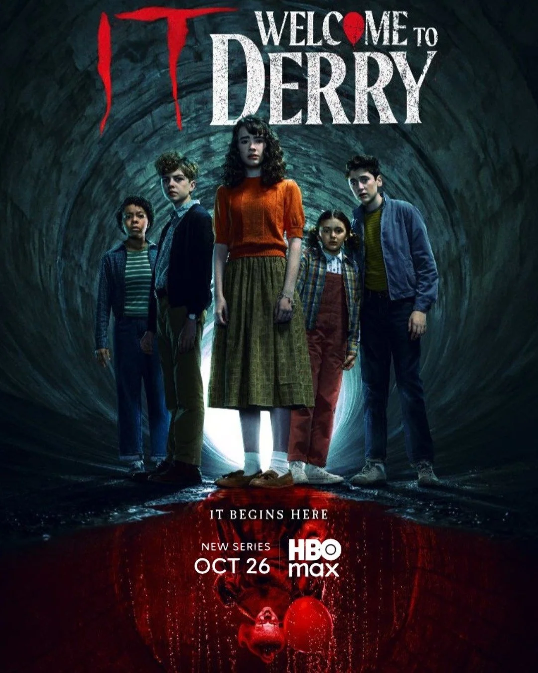 The prequel for everyone's favourite king of the sewers, IT: Welcome to Derry premieres today on @hbomax! Congratulations to Kristopher Grzella, Oliver Kirton and Greg Zajac! We can't wait to float too!