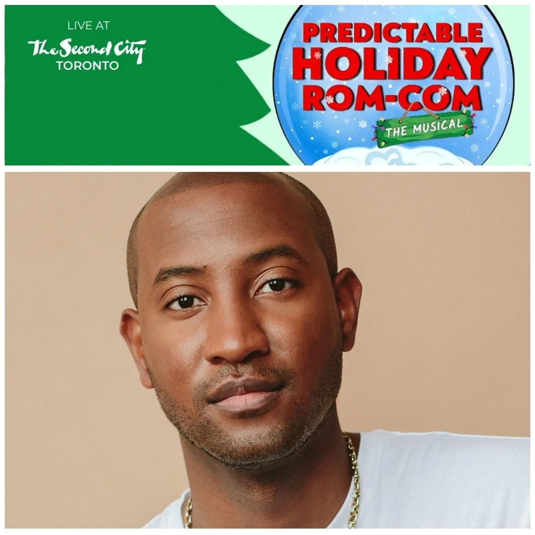 Put on your ugliest holiday sweater, grab an eggnog, and kick off this festive season with the opening of Predictable Holiday Rom-Com: The Musical opening tonight at @thesecondcityto! Wishing our very own Tenaj Williams a very Happy Opening!