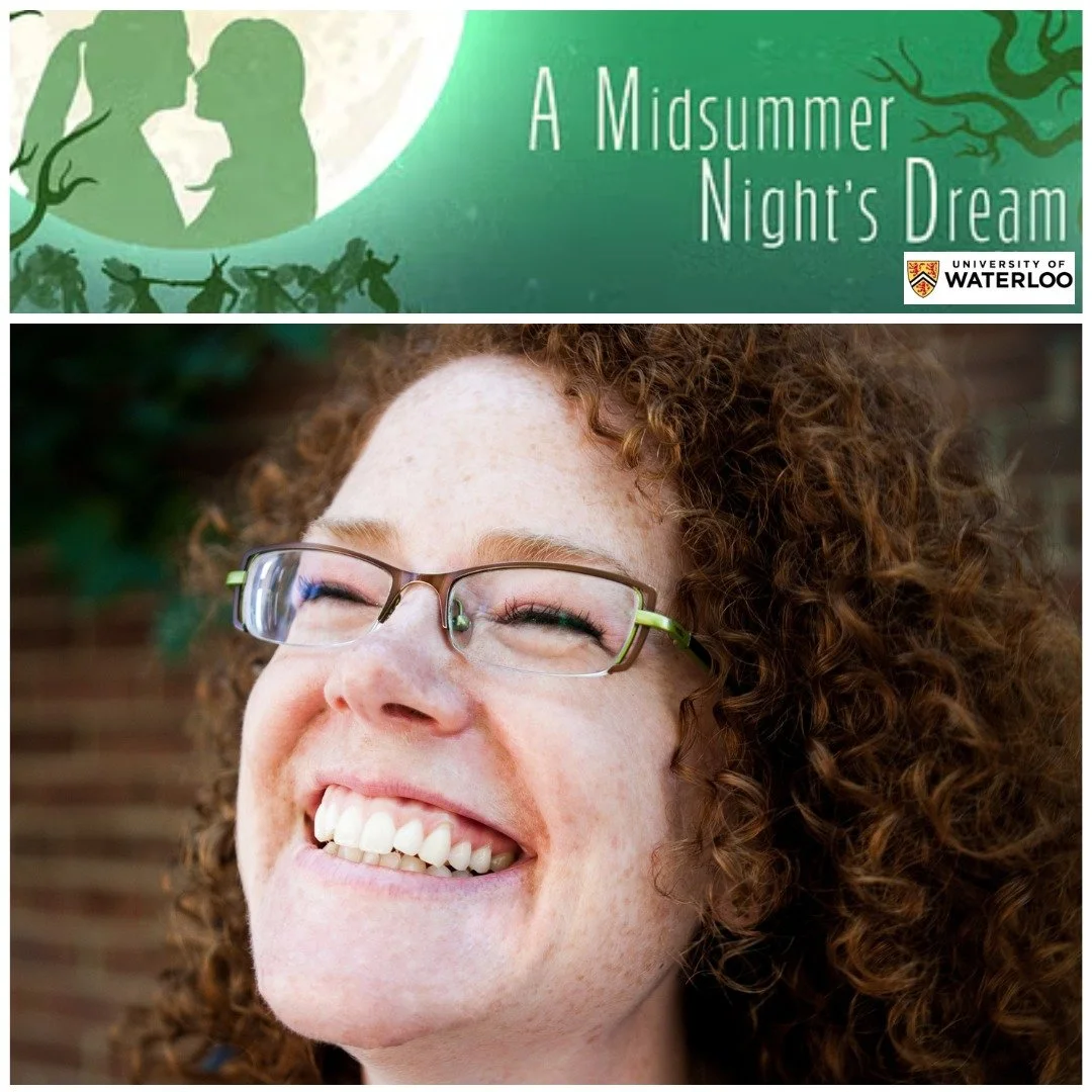 It may not be summer, but dreams do come true tonight at the opening of the @uofwaterloo's A Midsummer Night's Dream! Congratulations to our very own Melanie McNeill! Wishing you a very Happy Opening.