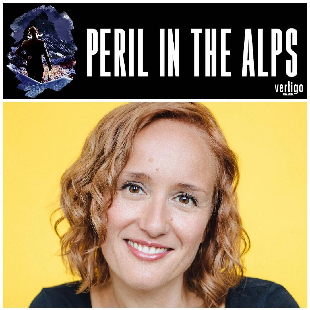 Kidnapping, murder, and blackmail, oh my! Based on Agatha Christie's &quot;Poirot Investigates&quot;, Peril in the Alps makes it's Canadian premiere tonight at @vertigotheatre! Congratulations to our very own Clare Preuss! Wishing you a very Happy Op