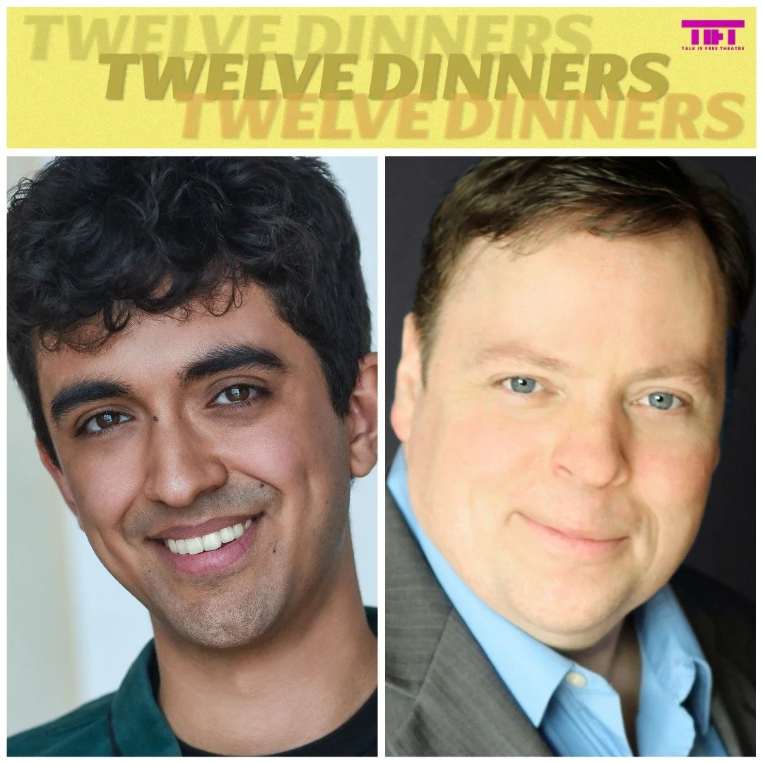 Experience a years worth of Family Dinners at the opening night of @talkisfreetheatre's 12 Dinners! Congratulations to our very own Noah Beemer and Steve Ross. Wishing you both a very Happy Opening!