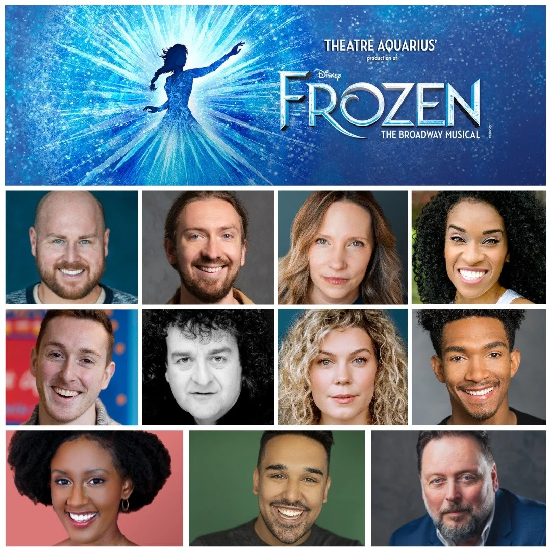 Some things are worth melting for, like the opening of Frozen at @theatreaquarius tonight! Congratulations to our very own Constant Bernard, Patrick Bowman, Robin Calvert, Amanda De Freitas, Brian Dudkiewicz, Bob Foster, Jessica Gallant, Zoe O'Connor