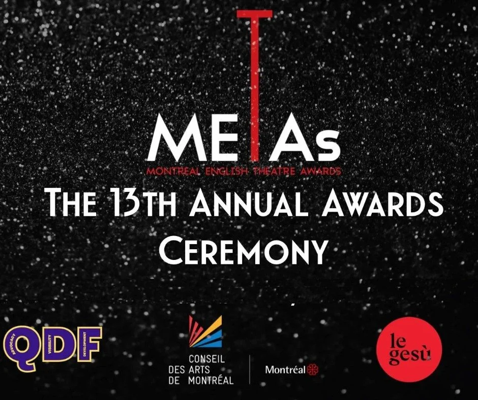 Congratulations to The Talent House recipients for the 2025 Montreal English Theatre Awards @metasmtl!
🏆 Outstanding Supporting Performance - PACT Production: Christopher Ning - Titanique
🏆 Outstanding Supporting Performance - Independent Productio