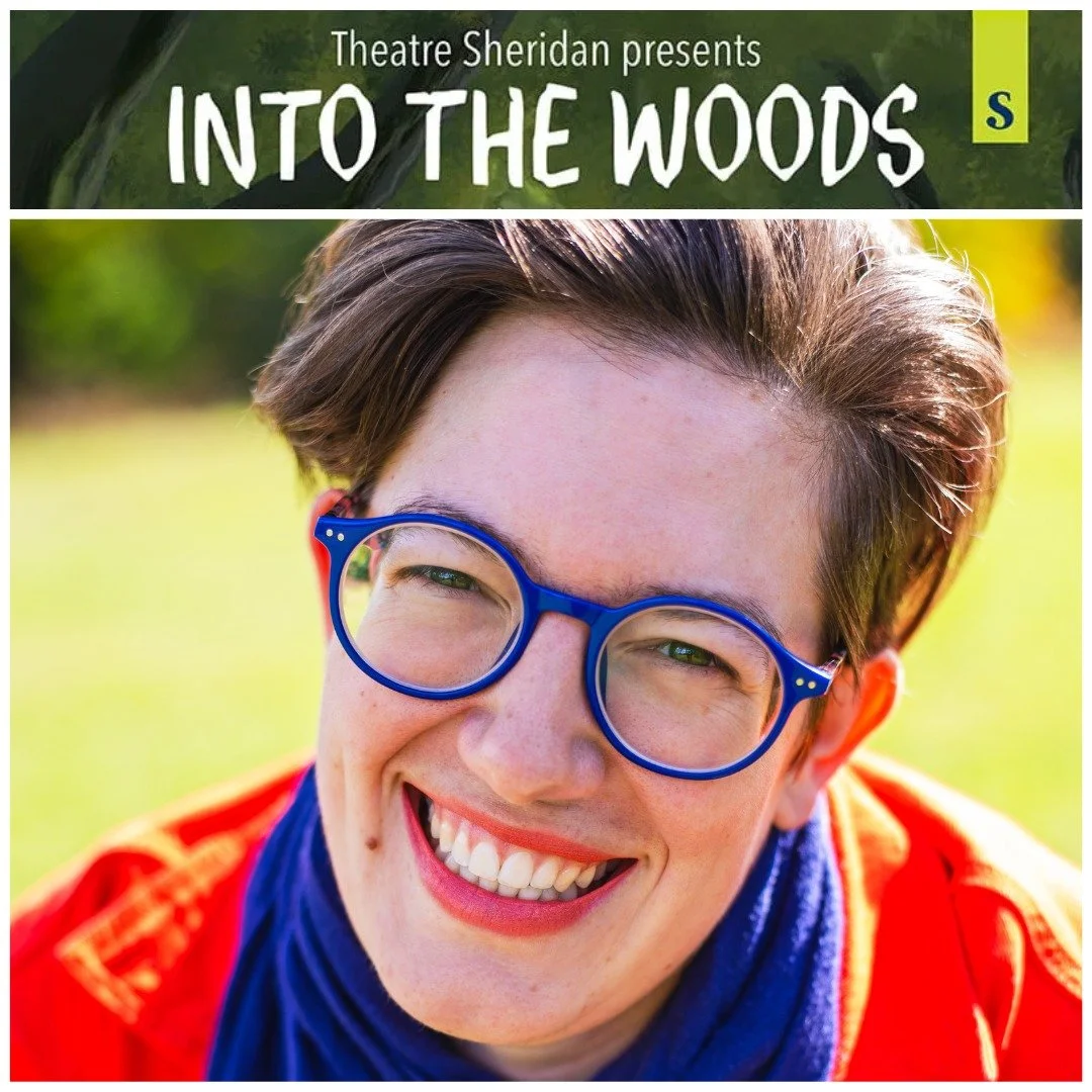 Into the woods and who can tell what's waiting on the journey at @theatresheridan's opening of Into the Woods tonight! With Lighting Design by our very own Holly Meyer-Dymny, we are wishing Holly a very Happy Opening!