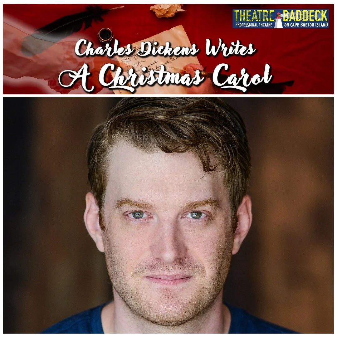 See how this holiday classic came to life in Charles Dickens Writes a Christmas Carol, opening tonight with @theatrebaddeck! Congratulations and happy opening to our very own Wade Bogert-O'Brien.