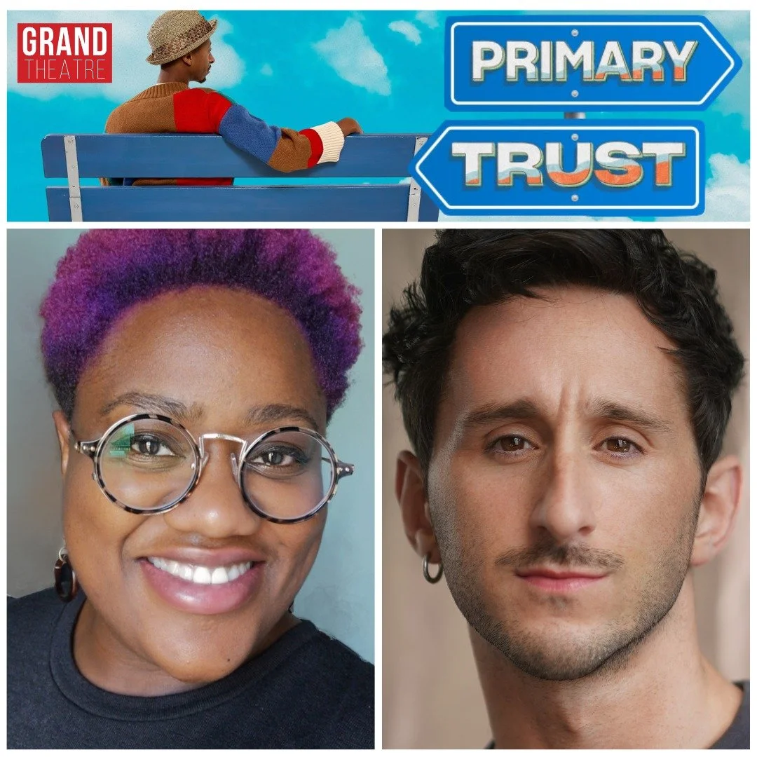 What happens when your predictable life falls apart? Primary Trust opens tonight at @thegrandlondon. We are wishing our very own Rachel Forbes and Lawrence Libor a Happy Opening! Congrats you two!!