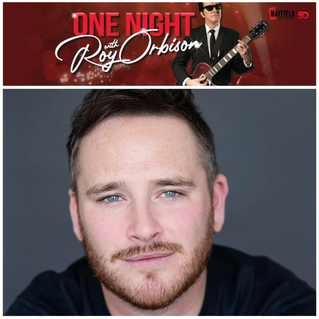 Pretty woman, walking down the street! Get ready for the opening of One Night with Roy Orbison at @mayfieldtheatreyeg. Happy Opening and congratulations to our very own Andrew McAllister!